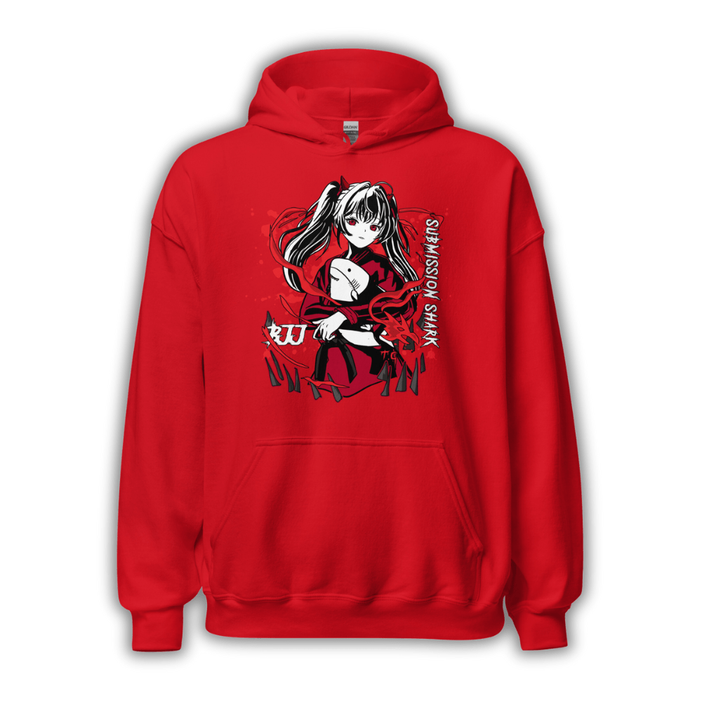 jiu jitsu gear BJJ apparel Lady In Red (T.C) Hoodie