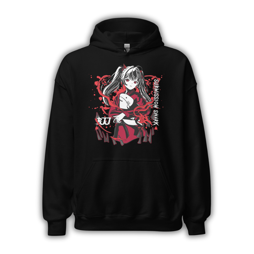 jiu jitsu gear BJJ apparel Lady In Red (T.C) Hoodie