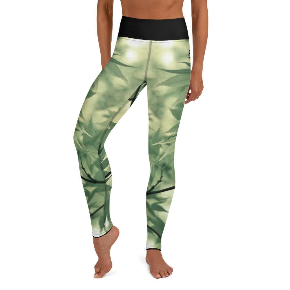 jiu jitsu gear BJJ apparel Legalize Leaf ~ High Waist Leggings