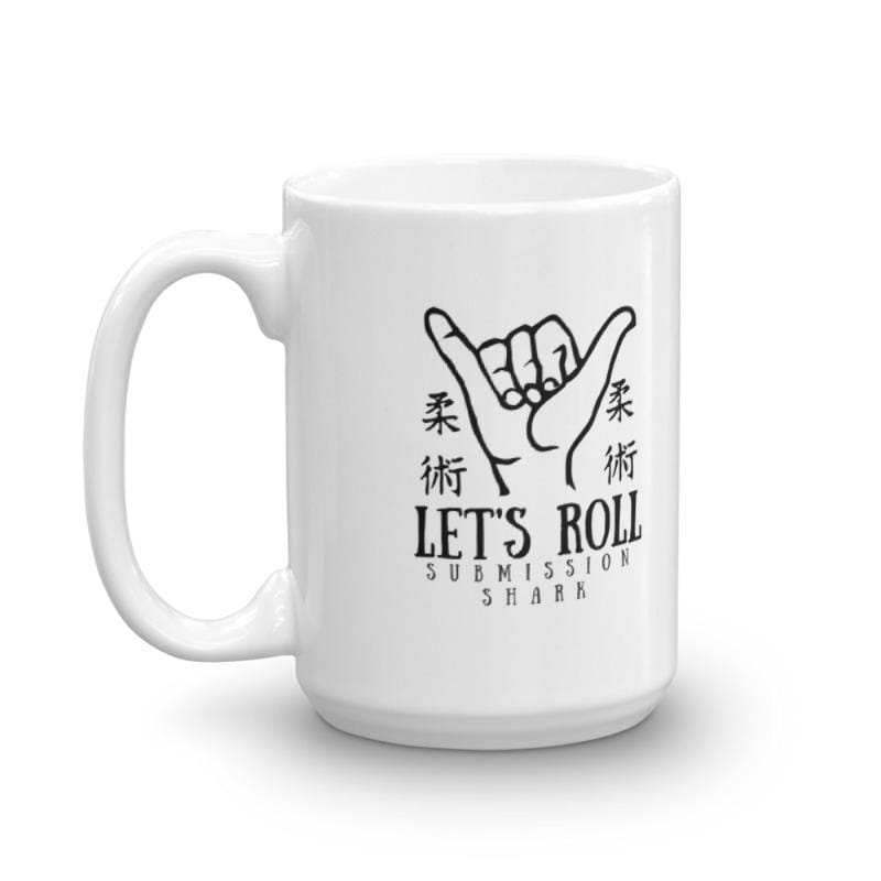 jiu jitsu gear BJJ apparel Let's Roll Jiu-Jitsu/BJJ Mug | Submission Shark