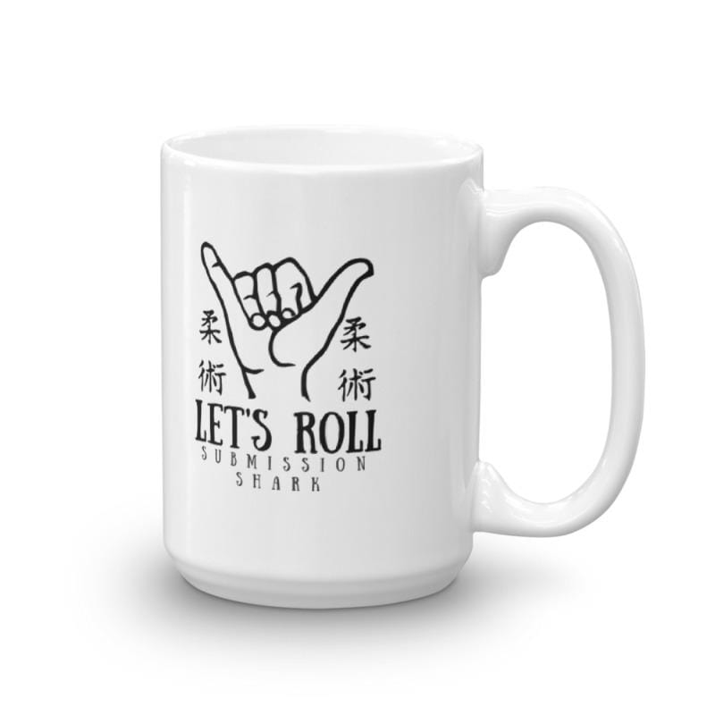 jiu jitsu gear BJJ apparel Let's Roll Jiu-Jitsu/BJJ Mug | Submission Shark