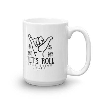 jiu jitsu gear BJJ apparel Let's Roll Jiu-Jitsu/BJJ Mug | Submission Shark