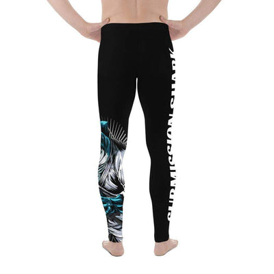 jiu jitsu gear BJJ apparel Limited Edition Shark Frenzy Men's Leggings