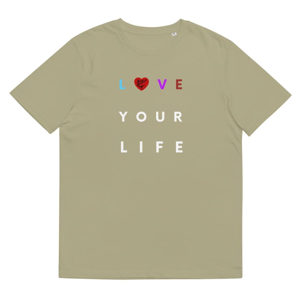 jiu jitsu gear BJJ apparel Love Your Life ~ Unisex Organic T-Shirt