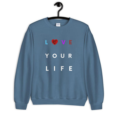 jiu jitsu gear BJJ apparel Love Your Life ~ Unisex Sweatshirt