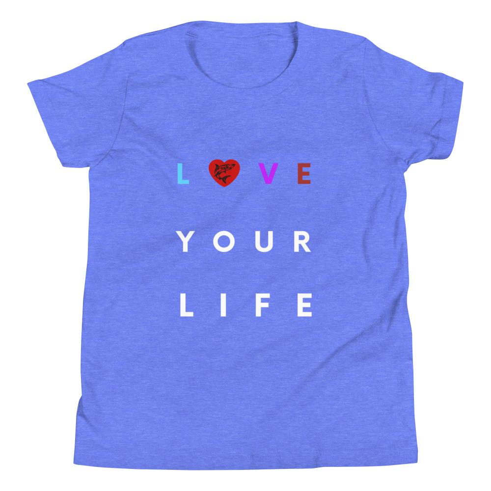 jiu jitsu gear BJJ apparel Love Your Life ~ Youth T-Shirt