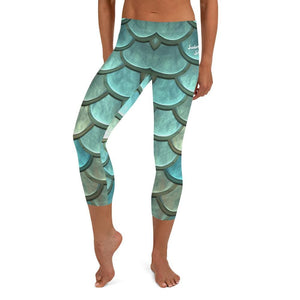 jiu jitsu gear BJJ apparel Mermaid Maiden ~ Capri Leggings