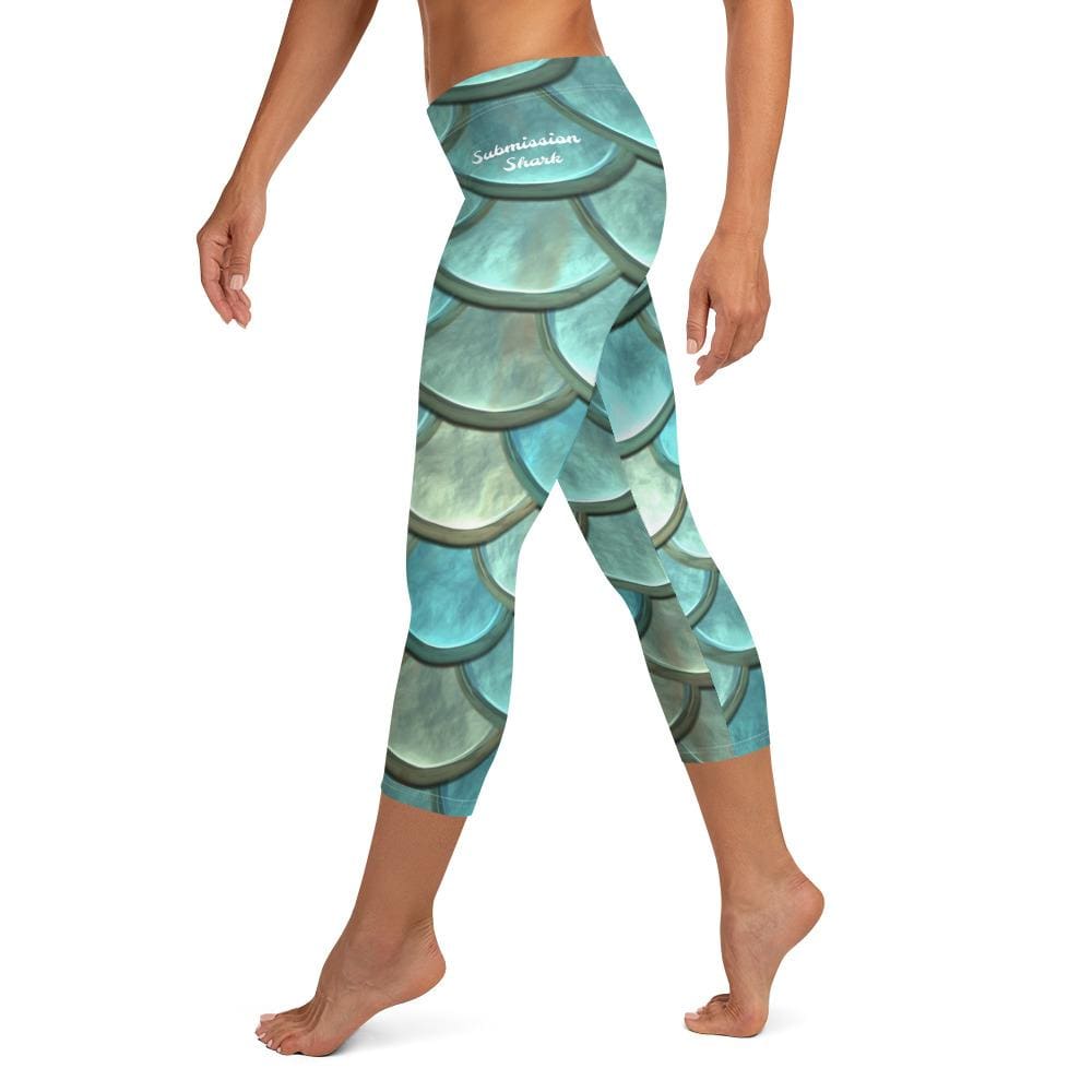 jiu jitsu gear BJJ apparel Mermaid Maiden ~ Capri Leggings