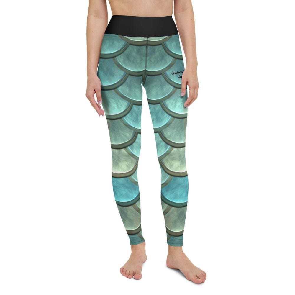 jiu jitsu gear BJJ apparel Mermaid Maiden ~ High-Waist Leggings