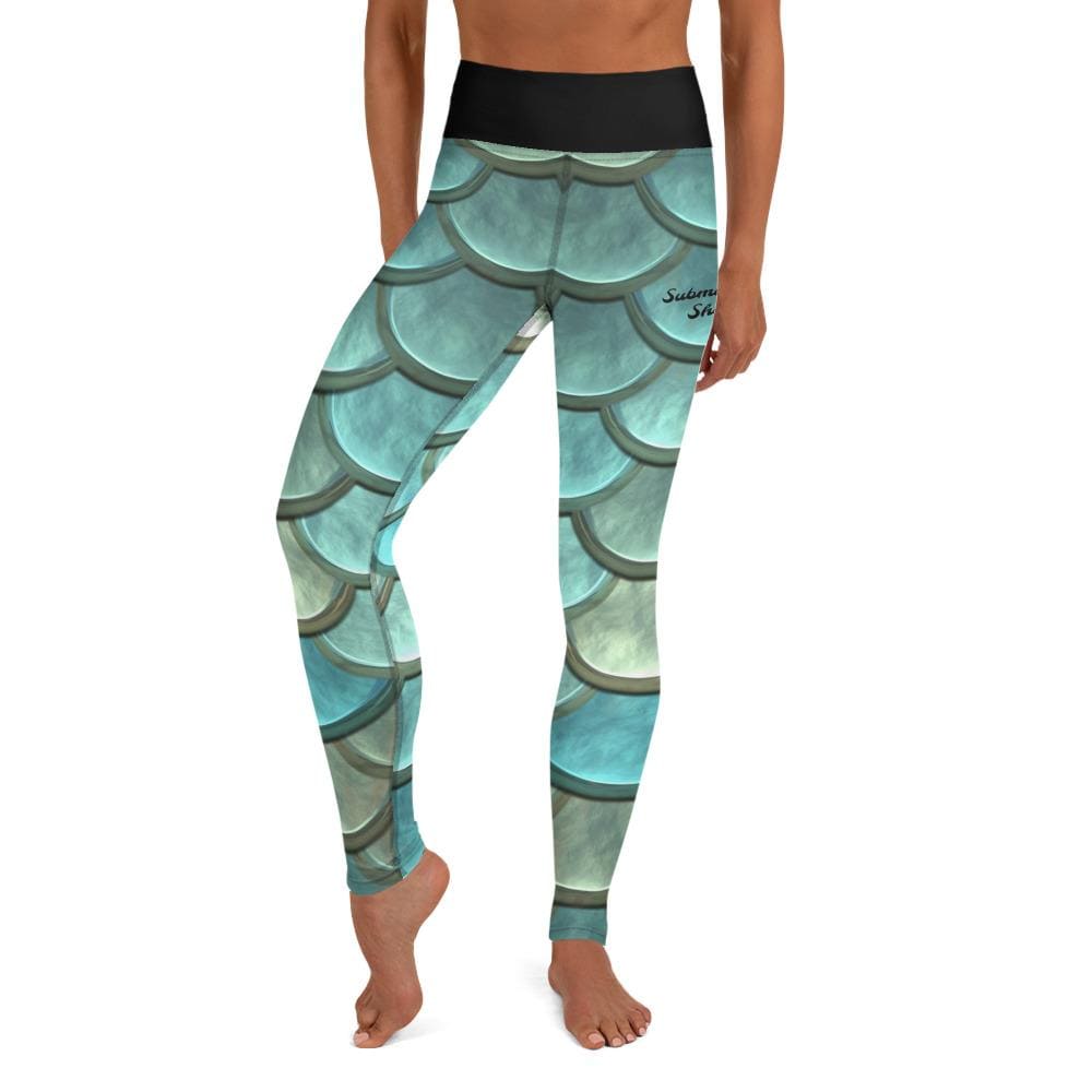 jiu jitsu gear BJJ apparel Mermaid Maiden ~ High-Waist Leggings