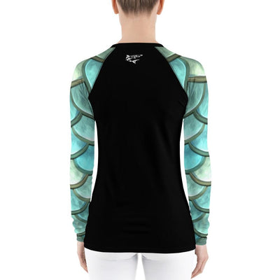 jiu jitsu gear BJJ apparel Mermaid Maiden ~ Women's Rash Guard