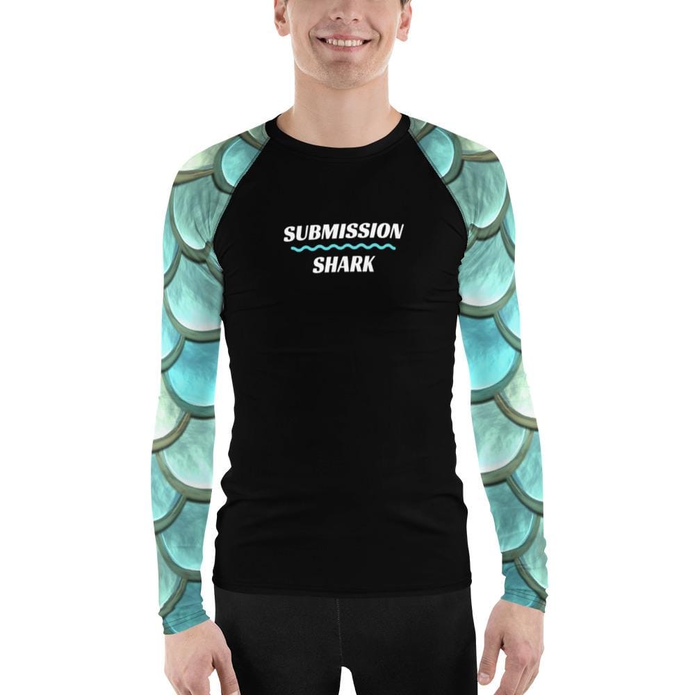 jiu jitsu gear BJJ apparel Merman Madness ~ Men's BJJ Rash Guard