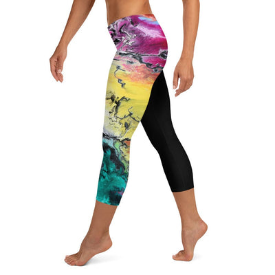 jiu jitsu gear BJJ apparel Mind Meld ~ Capri Leggings