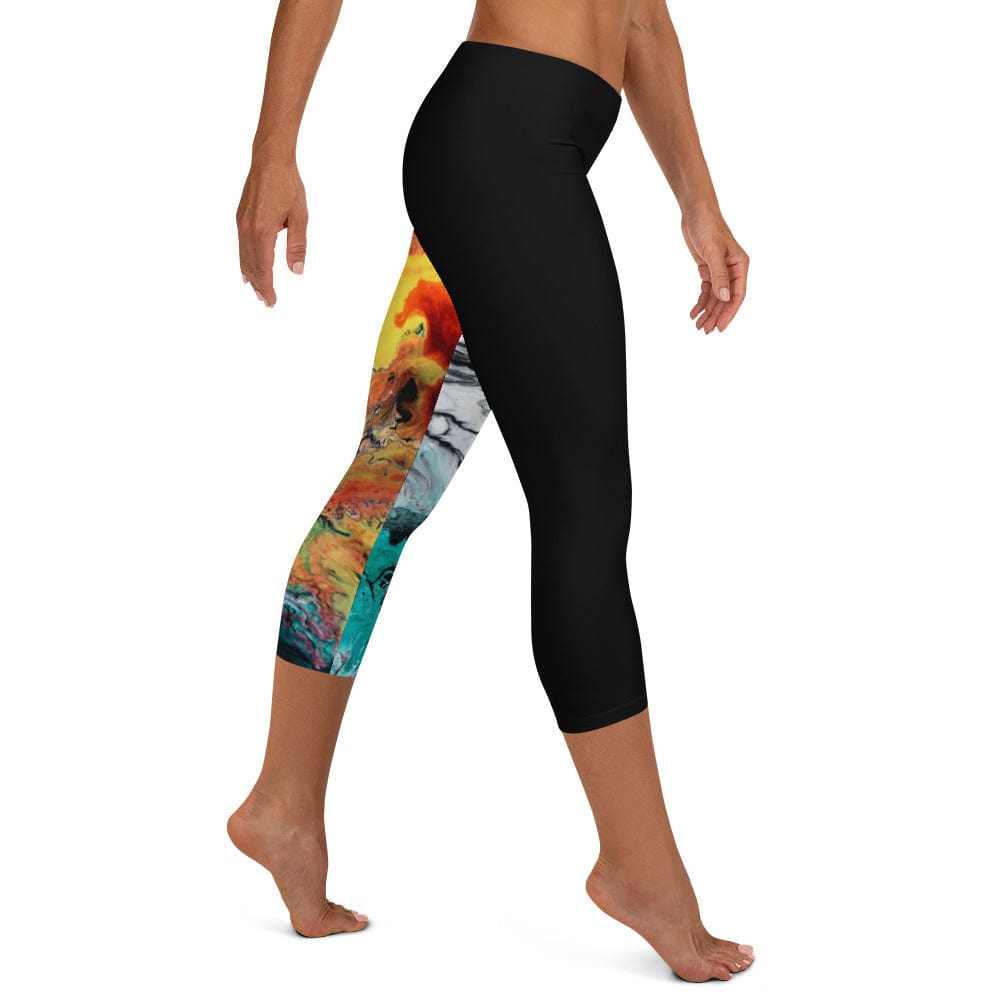 jiu jitsu gear BJJ apparel Mind Meld ~ Capri Leggings