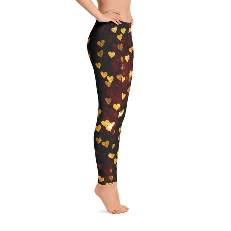 jiu jitsu gear BJJ apparel Night Hearts ~ Full Guard Leggings