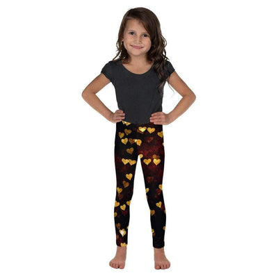 jiu jitsu gear BJJ apparel Night Hearts ~ Kid's Leggings