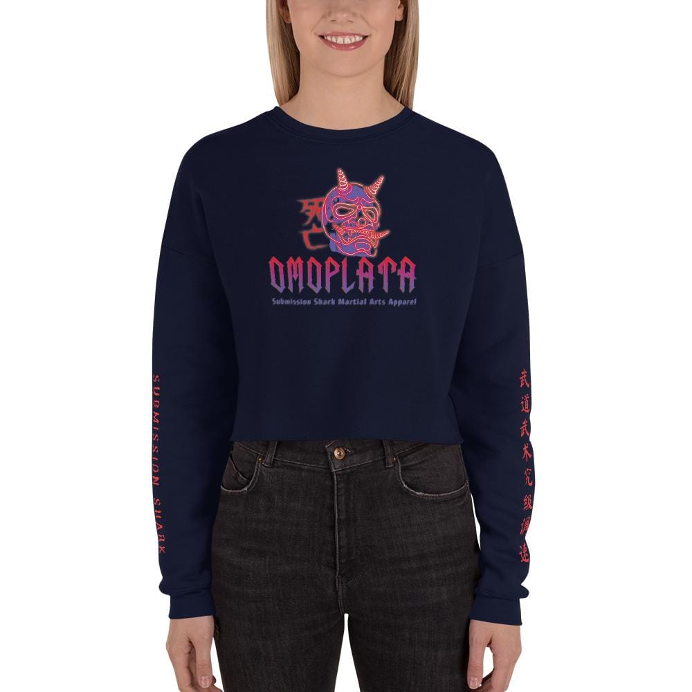 jiu jitsu gear BJJ apparel Omoplata ~ Crop Sweatshirt