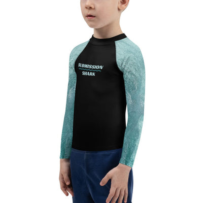 jiu jitsu gear BJJ apparel Phantom Freeze ~ Kids Rash Guard *