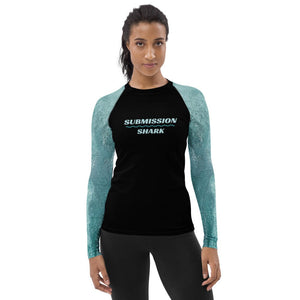 jiu jitsu gear BJJ apparel Phantom Freeze ~ Women's Rash Guard *