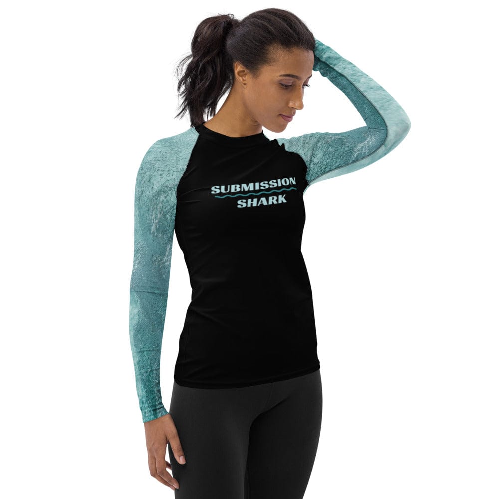 jiu jitsu gear BJJ apparel Phantom Freeze ~ Women's Rash Guard *