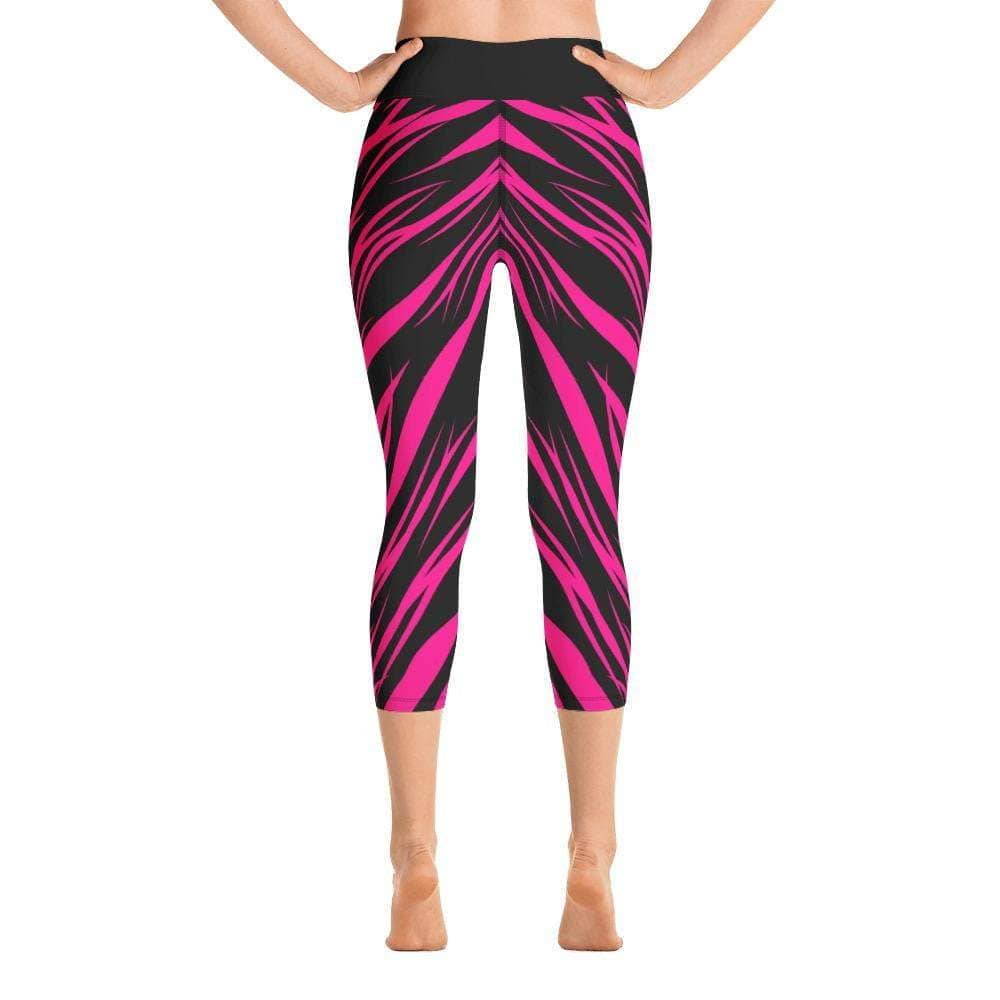 jiu jitsu gear BJJ apparel Pink Power Yoga Capri Leggings (Draft)