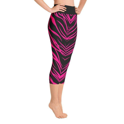 jiu jitsu gear BJJ apparel Pink Power Yoga Capri Leggings (Draft)