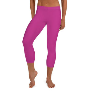 jiu jitsu gear BJJ apparel Pink SS Premium Standard ~ Capri Leggings