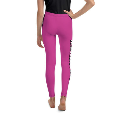 jiu jitsu gear BJJ apparel Pink SS Premium Standard ~ Youth Leggings