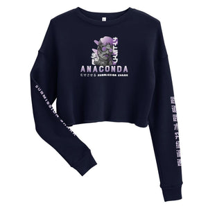 jiu jitsu gear BJJ apparel Professor Anaconda Choke ~ Crop Sweatshirt