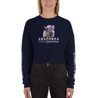 jiu jitsu gear BJJ apparel Professor Anaconda Choke ~ Crop Sweatshirt