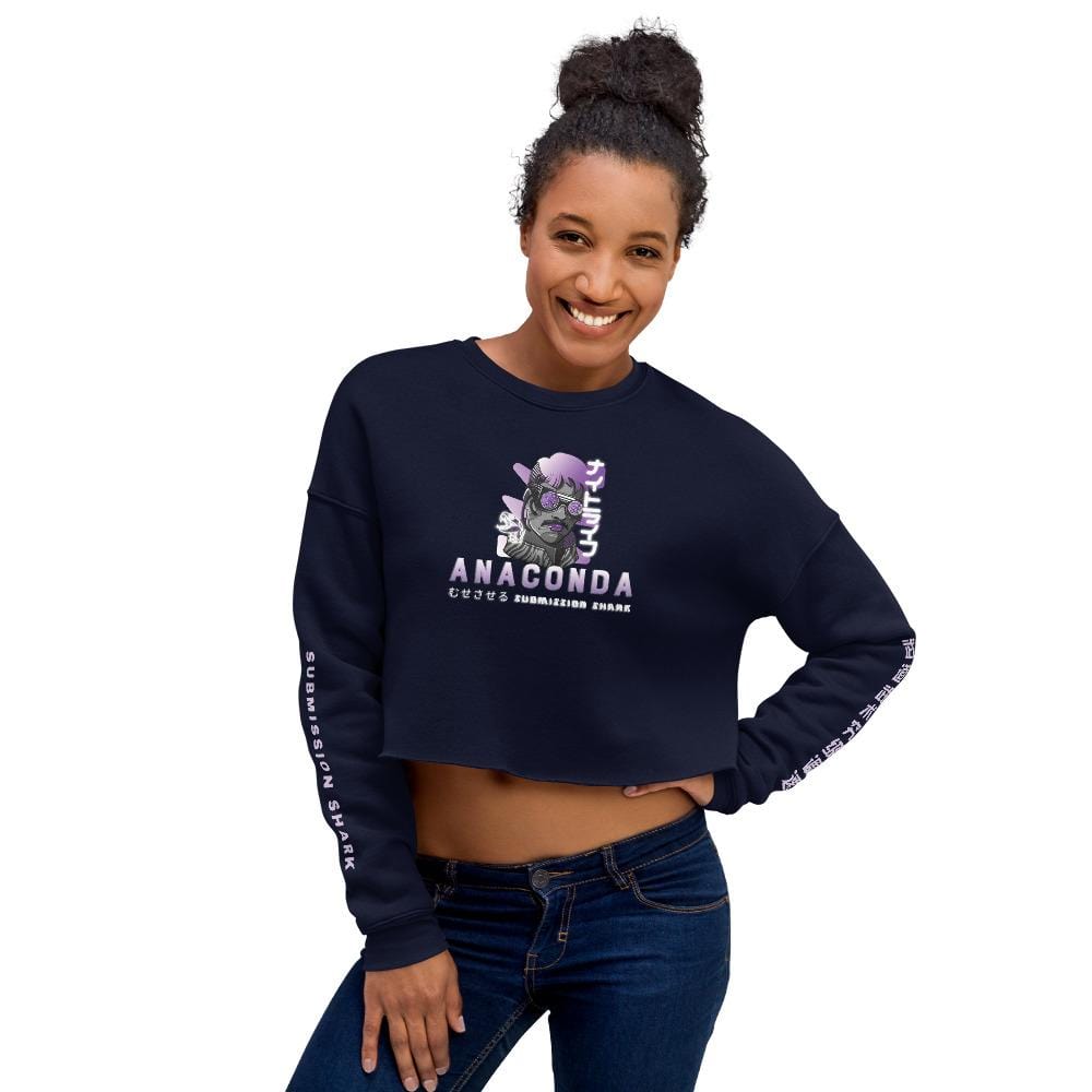 jiu jitsu gear BJJ apparel Professor Anaconda Choke ~ Crop Sweatshirt