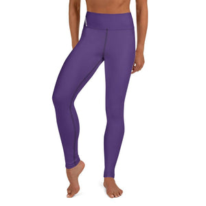 jiu jitsu gear BJJ apparel Purple SS Premium Standard ~ High-Waist Leggings