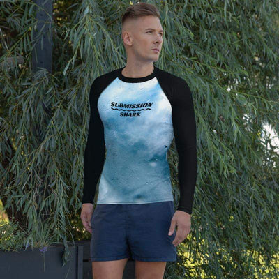 jiu jitsu gear BJJ apparel Rainstorm ~ Men's BJJ Rash Guard