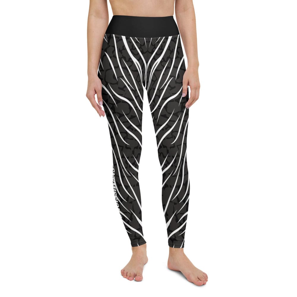 jiu jitsu gear BJJ apparel Razor Technique ~ High-Waist Leggings