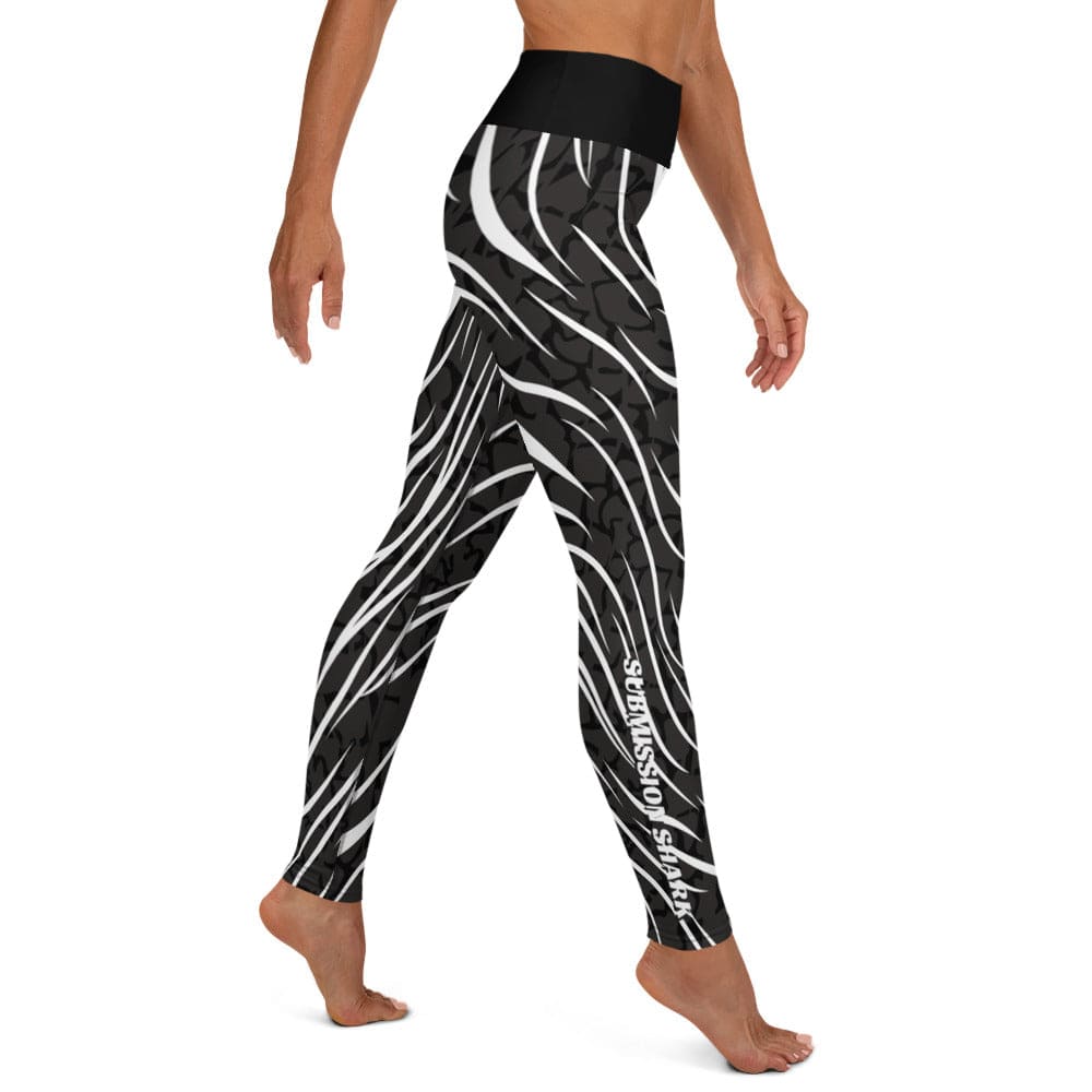 jiu jitsu gear BJJ apparel Razor Technique ~ High-Waist Leggings