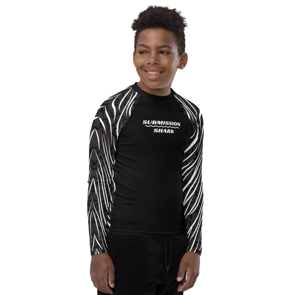 jiu jitsu gear BJJ apparel Razor Technique ~ Youth Rash Guard