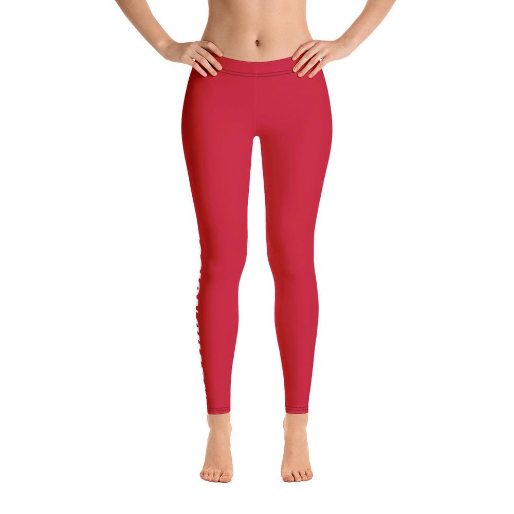 jiu jitsu gear BJJ apparel Red SS Premium Standard ~ Full Guard Leggings