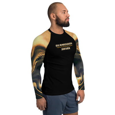 jiu jitsu gear BJJ apparel Relentless Hooks ~ Men's BJJ Rash Guard