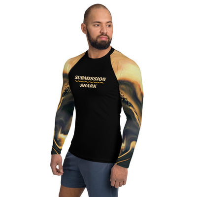 jiu jitsu gear BJJ apparel Relentless Hooks ~ Men's BJJ Rash Guard