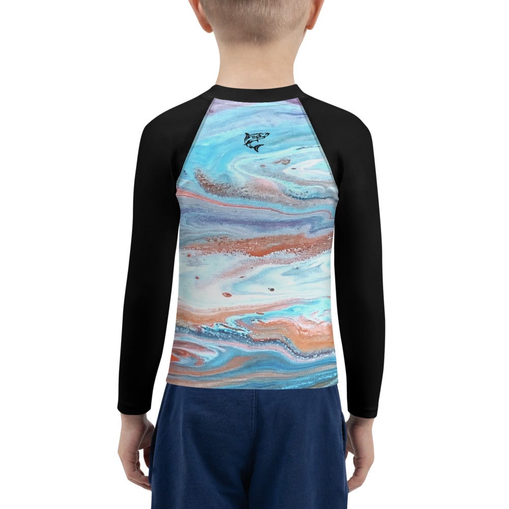 jiu jitsu gear BJJ apparel Saudade Sensation ~ Kids Rash Guard