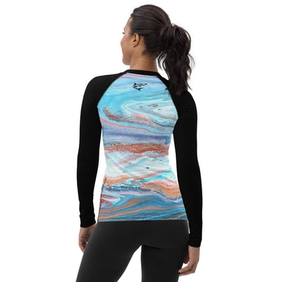 jiu jitsu gear BJJ apparel Saudade Sensation ~ Women's Rash Guard