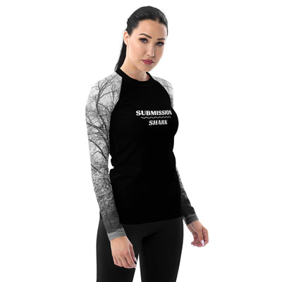 jiu jitsu gear BJJ apparel Shadow Shock ~ Women's Rash Guard *