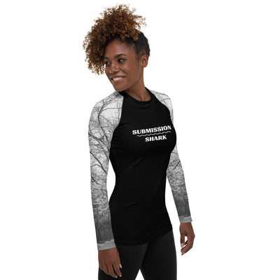 jiu jitsu gear BJJ apparel Shadow Shock ~ Women's Rash Guard *