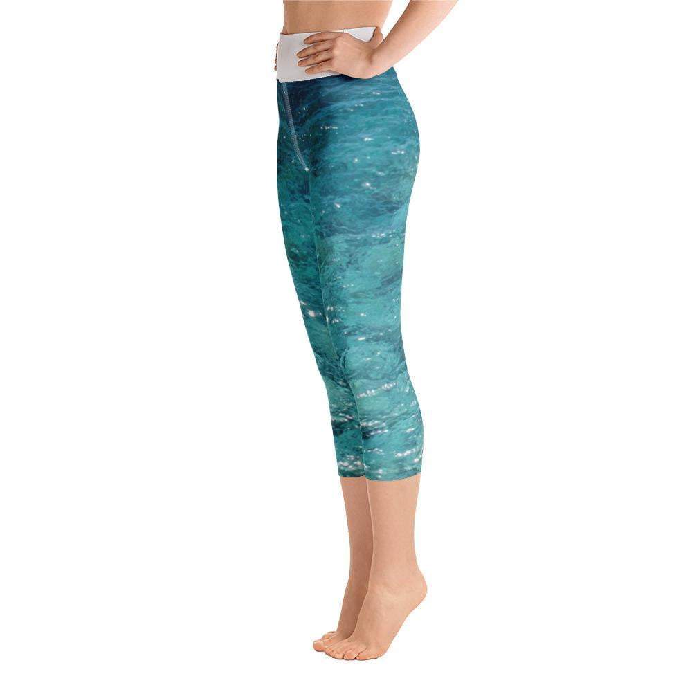 jiu jitsu gear BJJ apparel Shallow Shores Yoga Capri Leggings