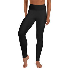 jiu jitsu gear BJJ apparel Shark Attack (Black) ~ High-Waist Leggings