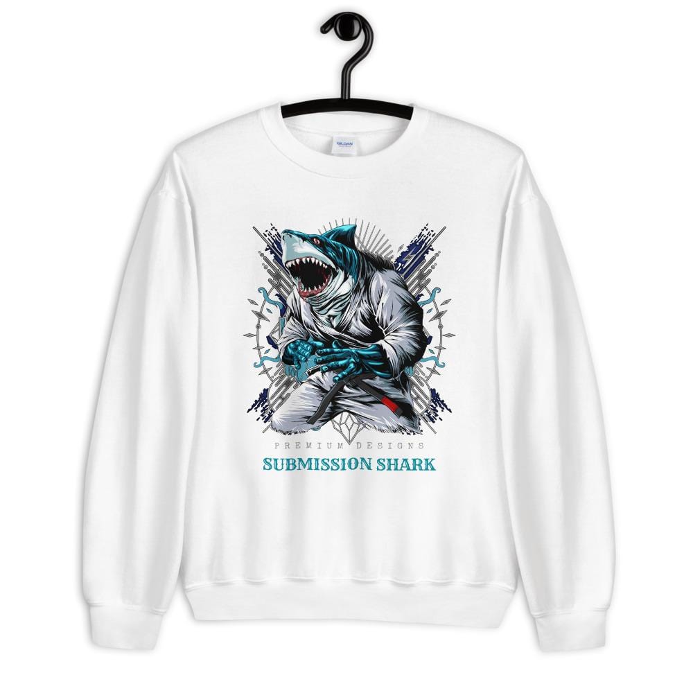 jiu jitsu gear BJJ apparel Shark Frenzy ~ Unisex Sweatshirt