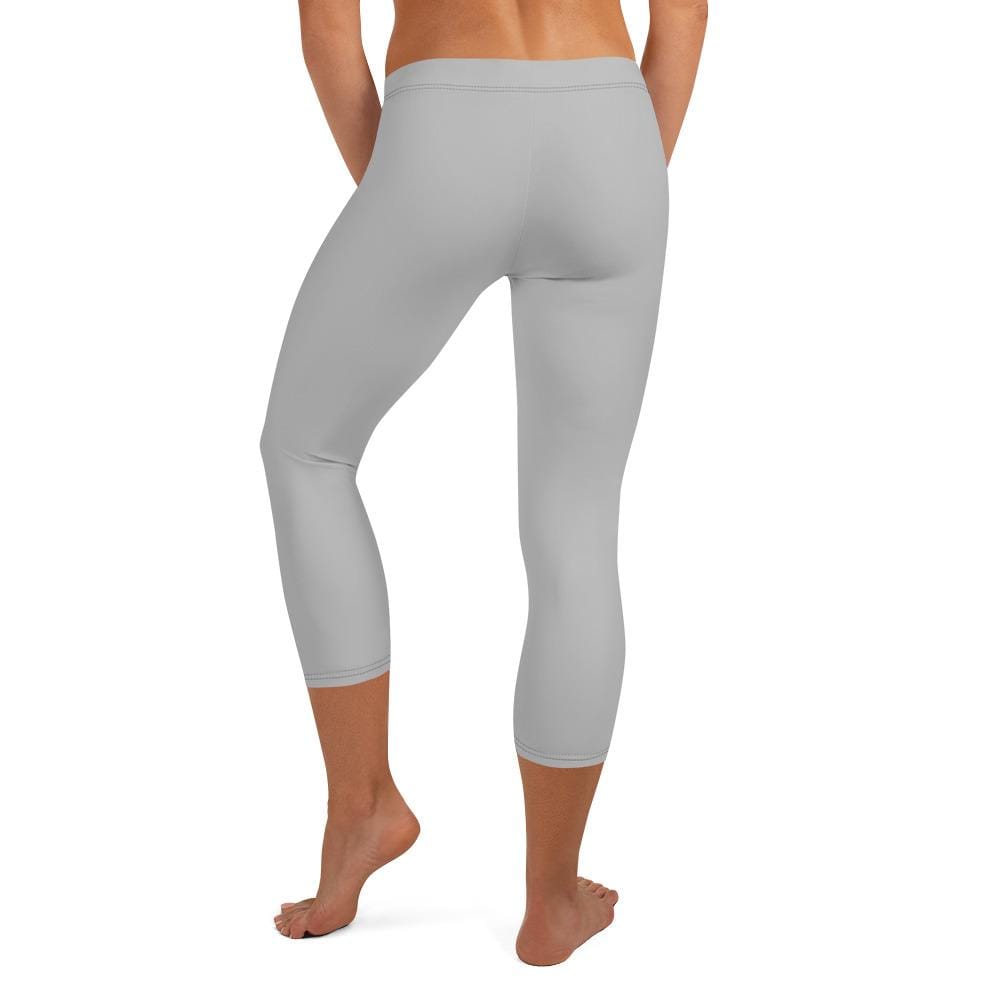 jiu jitsu gear BJJ apparel Silver SS Premium Standard ~ Capri Leggings