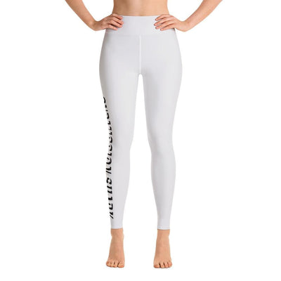 jiu jitsu gear BJJ apparel Silver SS Premium Standard ~ High-Waist Leggings