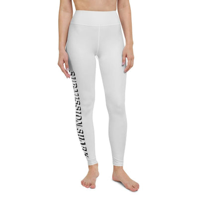 jiu jitsu gear BJJ apparel Silver SS Premium Standard ~ High-Waist Leggings