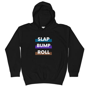 jiu jitsu gear BJJ apparel Slap Bump Roll ~ Kids Hoodie